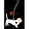 Pendentif Basset hound